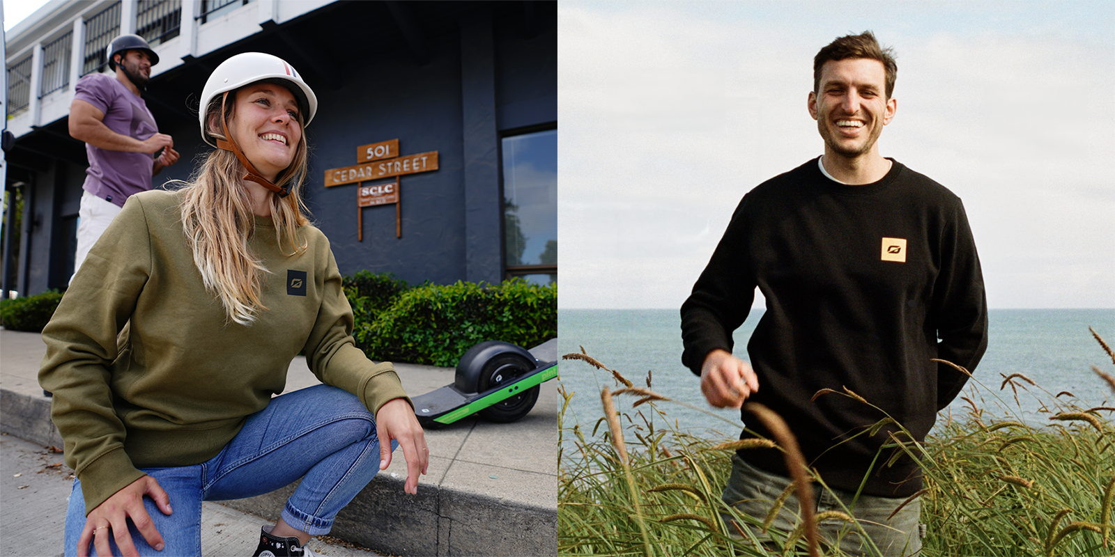 Onewheel Sudadera "Patch Crewneck