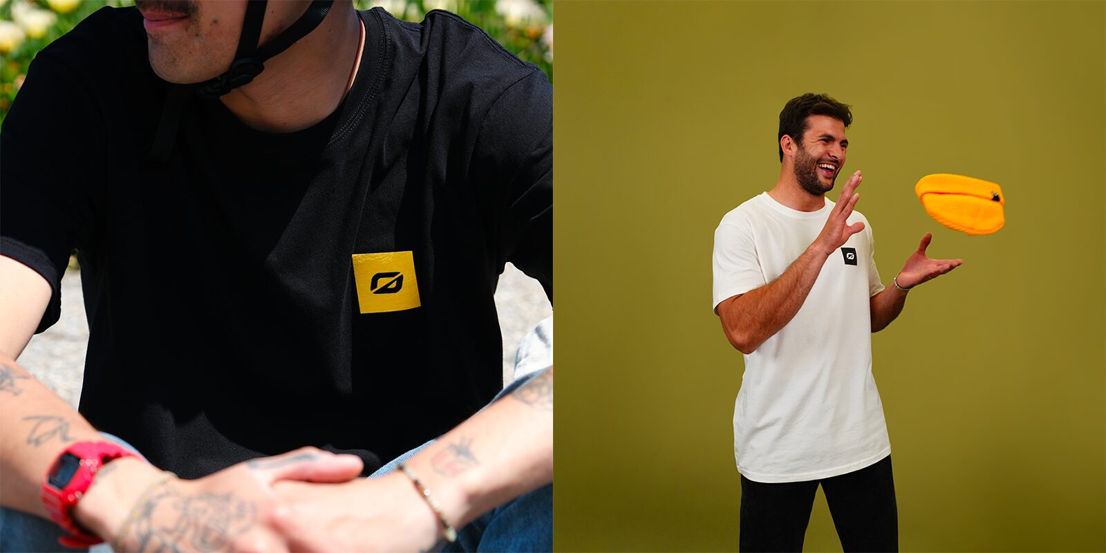 T-shirt Onewheel "Patch Tee" Noir