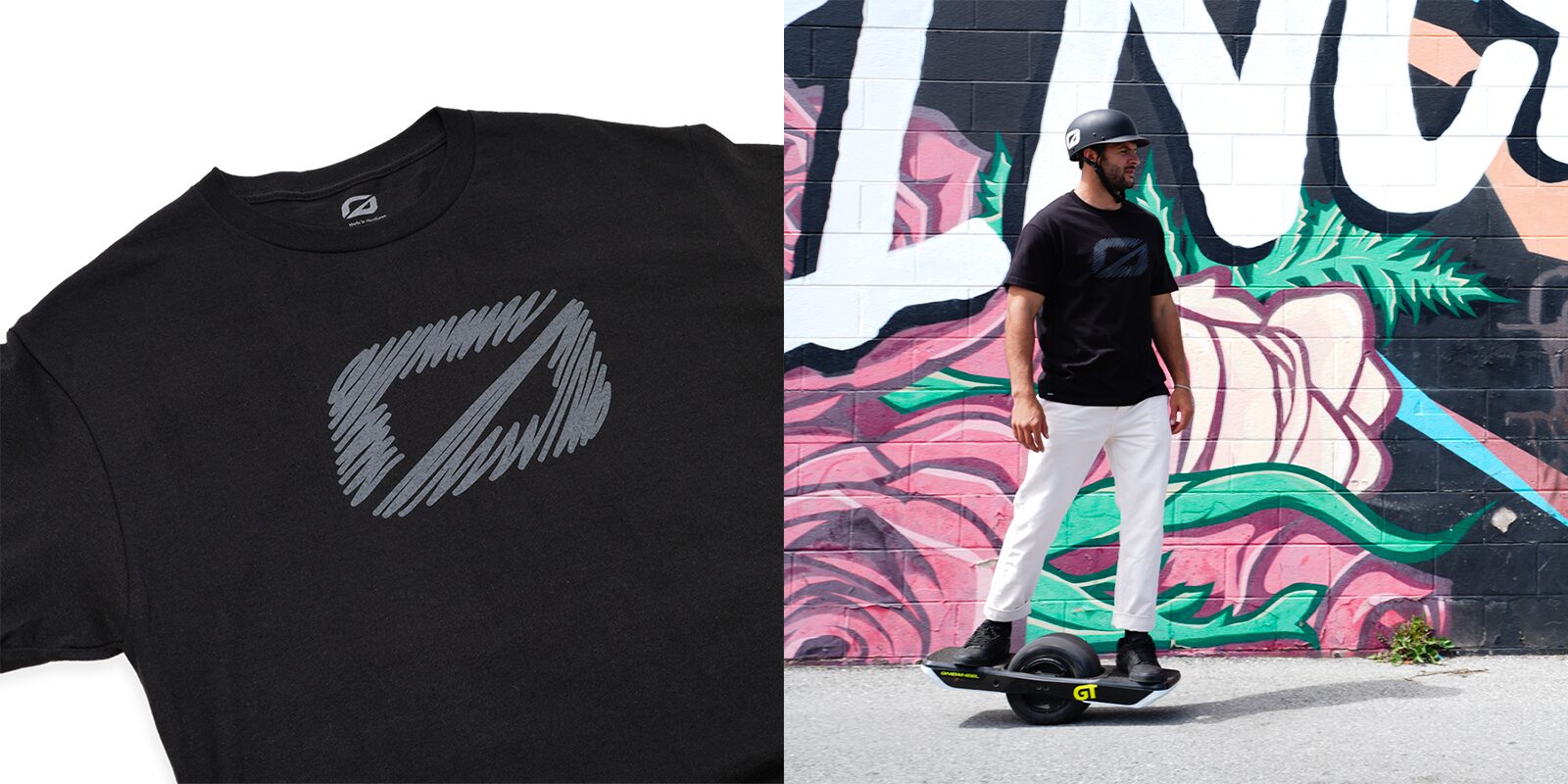 T-shirt Onewheel "Sketchy O Tee"